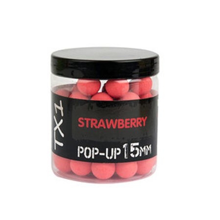 TX1 Strawberry Pop-Up Fluoro Red 15mm - 100g